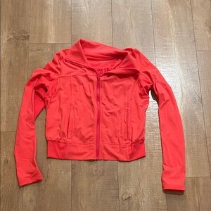 Lululemon Women's coral jacket size 6